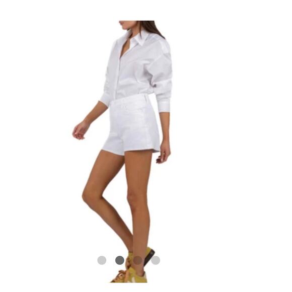 Kut From the Kloth High Rise Denim Shorts White size 12 - Picture 4 of 8